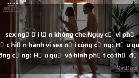 sex người lớn không che Nguy cơ vi phạm pháp luật khi thực hiện hành vi sex nơi công cộng: Hậu quả và hình phạt có thể đối mặt